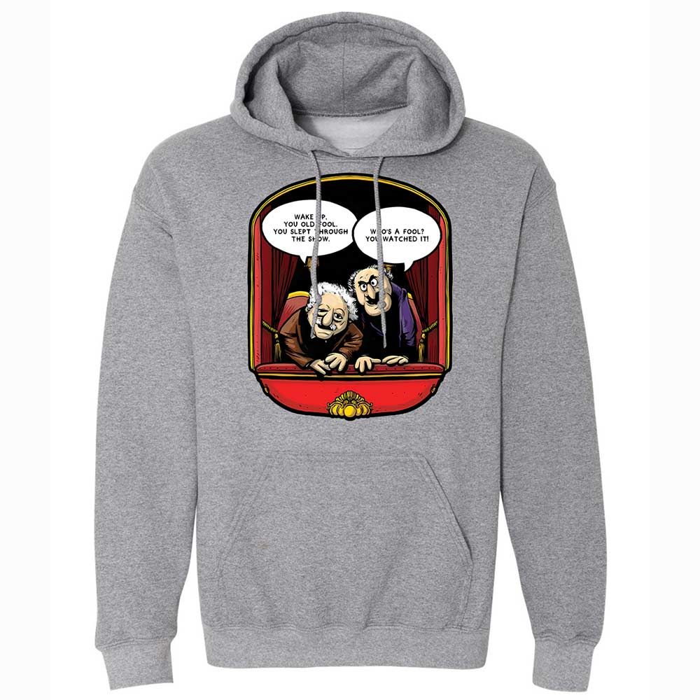 Statler and Waldorf (Wake Up) - Graphite Heather - 17