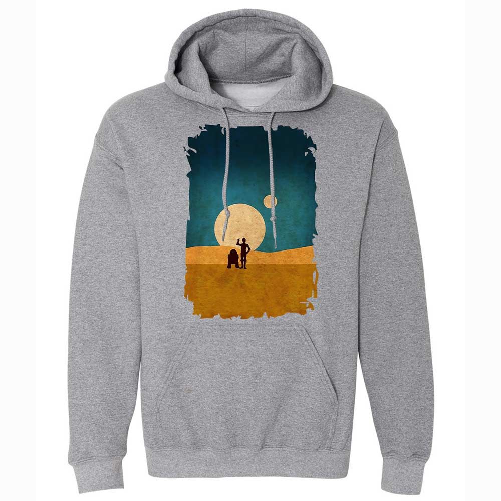 Droids In The Dunes - Graphite Heather - 17