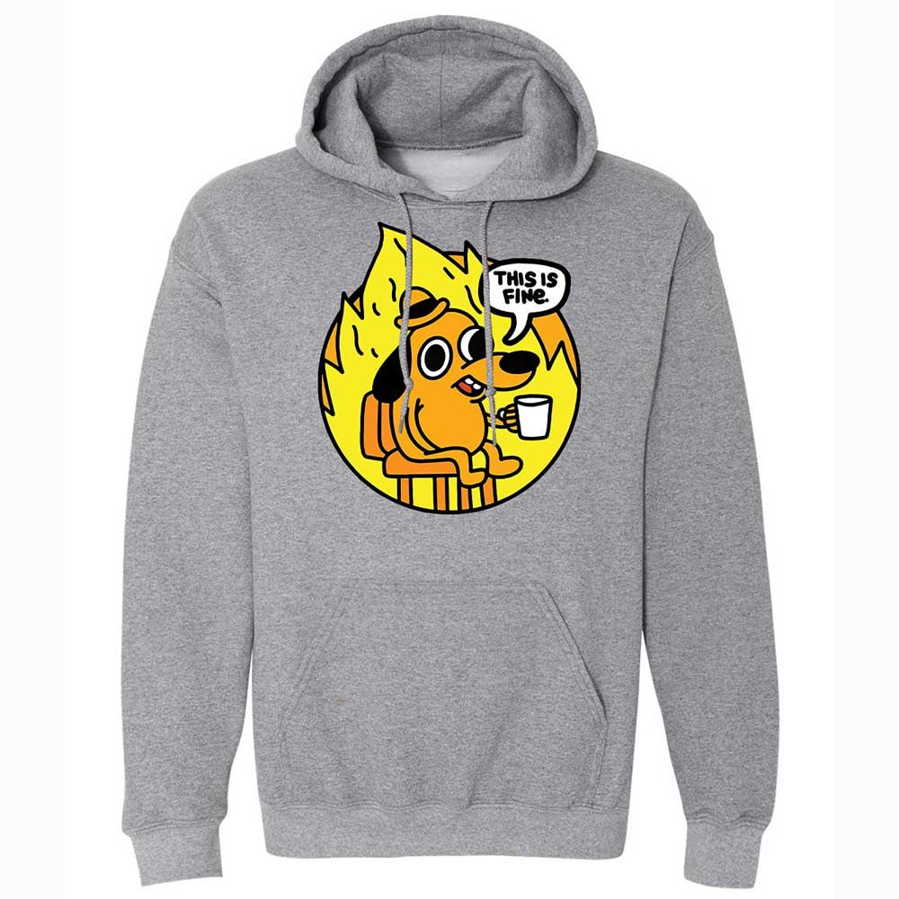 This is Fine - Graphite Heather - 17