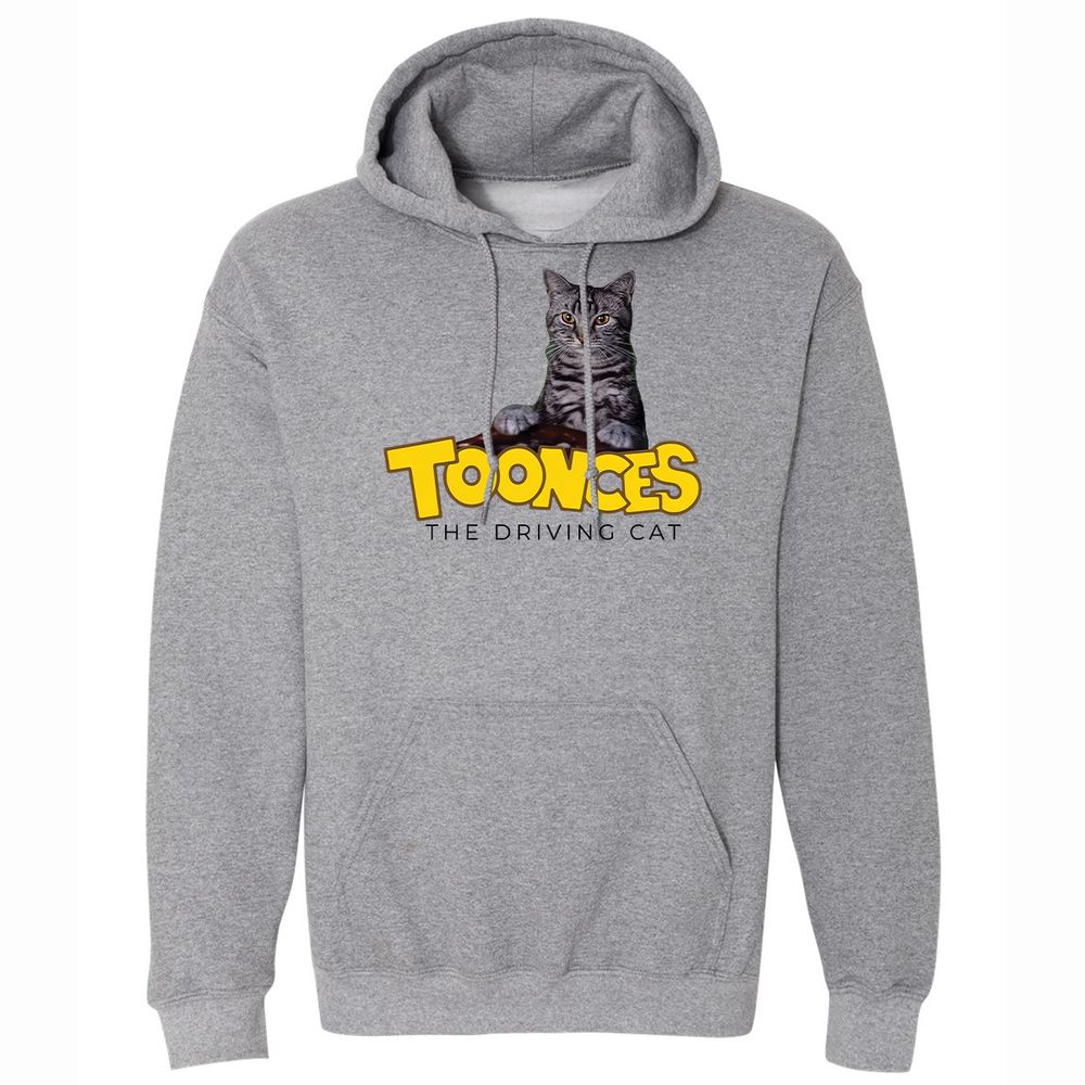 Toonces The Driving Cat - Graphite Heather - 17