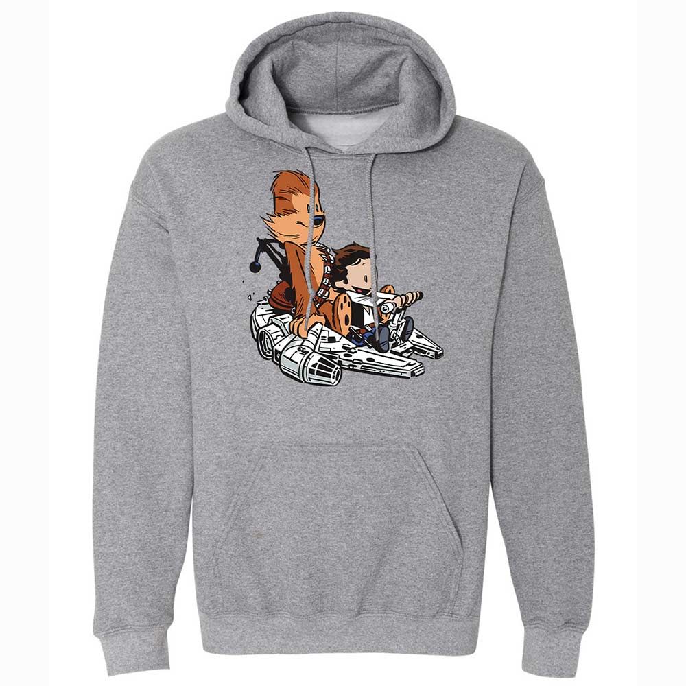Han and Chewie - Graphite Heather - 17
