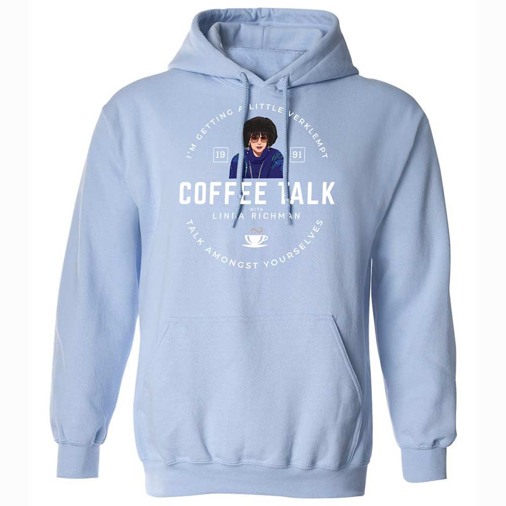 Coffee Talk with Linda Richman - Light Blue - 17