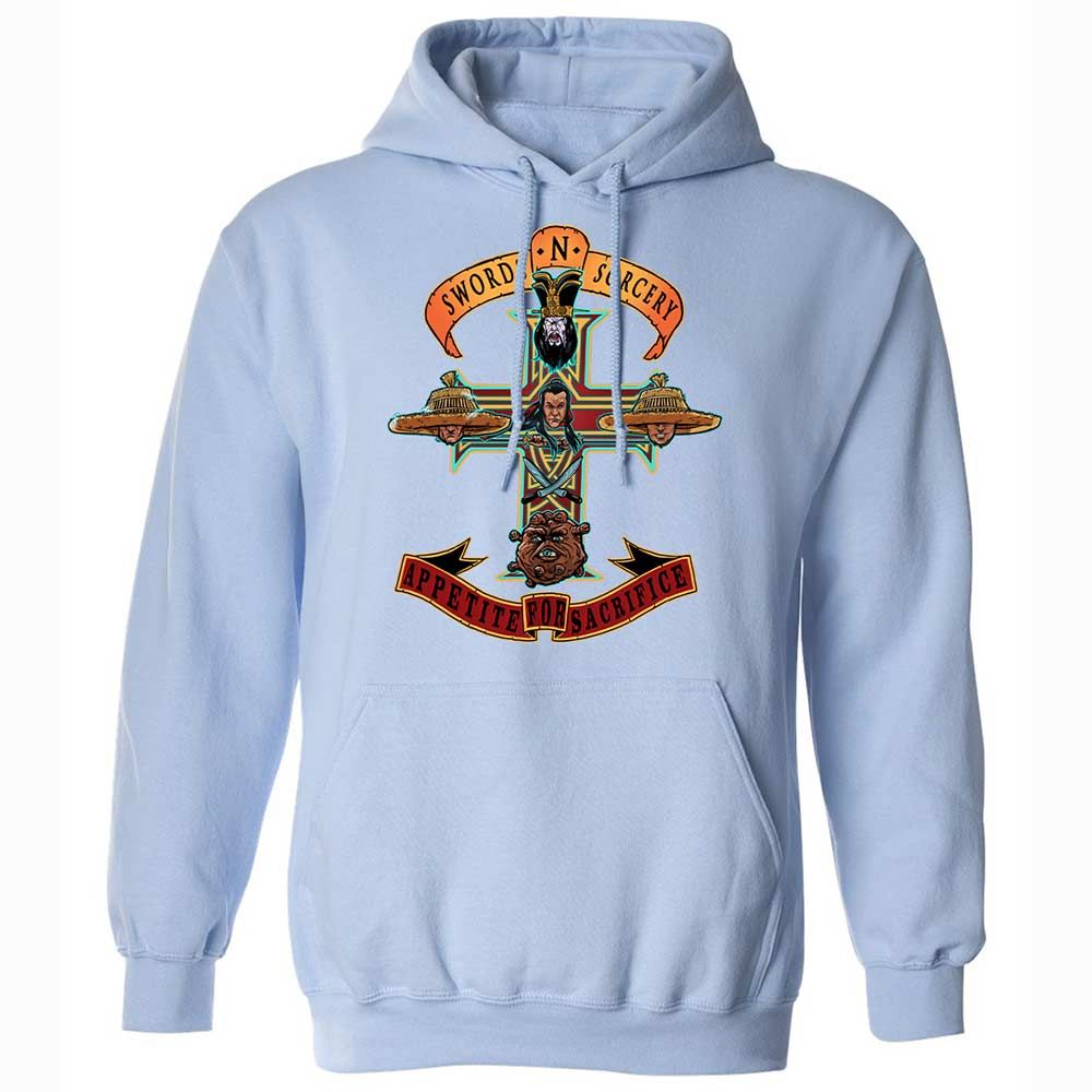 Classic Unisex Hoodie - QNQSDVCP - Light Blue - 17