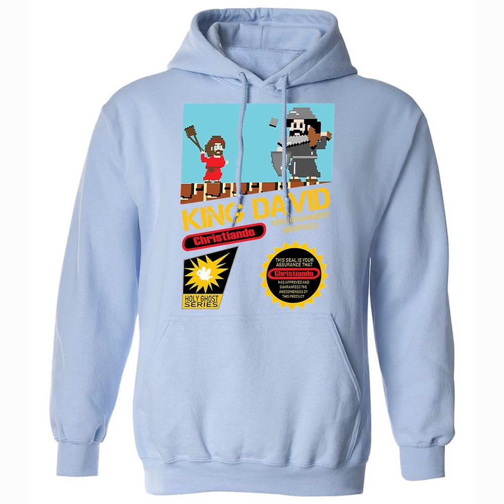 David Vs Goliath Cool Christian - Light Blue - 17