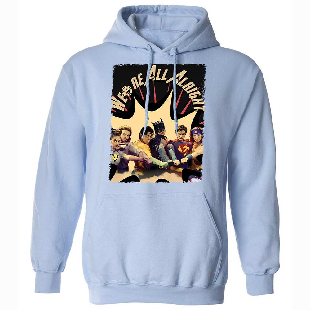 Classic Unisex Hoodie - L71LLETS - Light Blue - 17