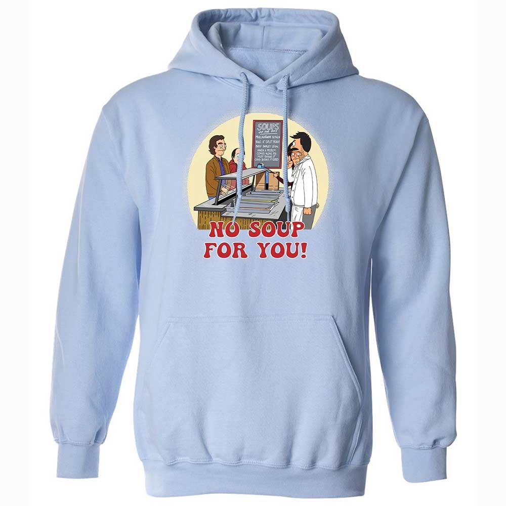 Classic Unisex Hoodie - 2UDLKC23 - Light Blue - 17
