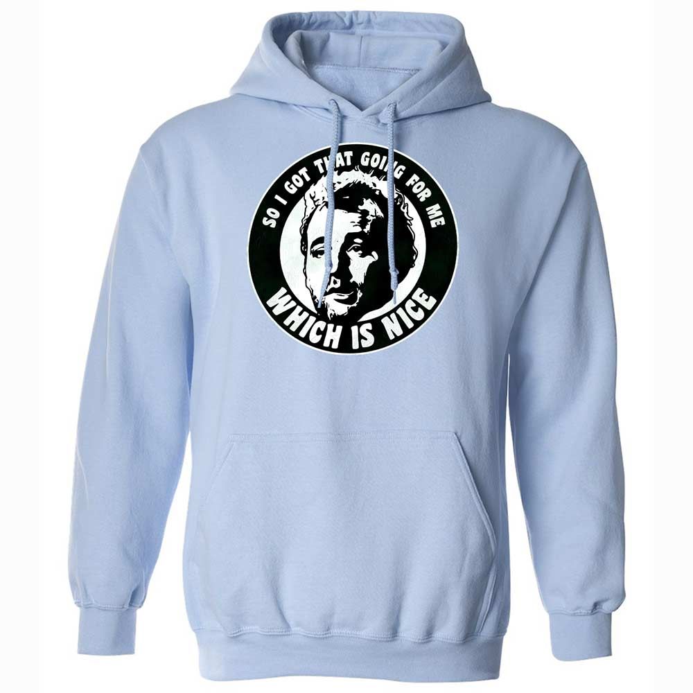 Classic Unisex Hoodie - JJHVSFFG - Light Blue - 17