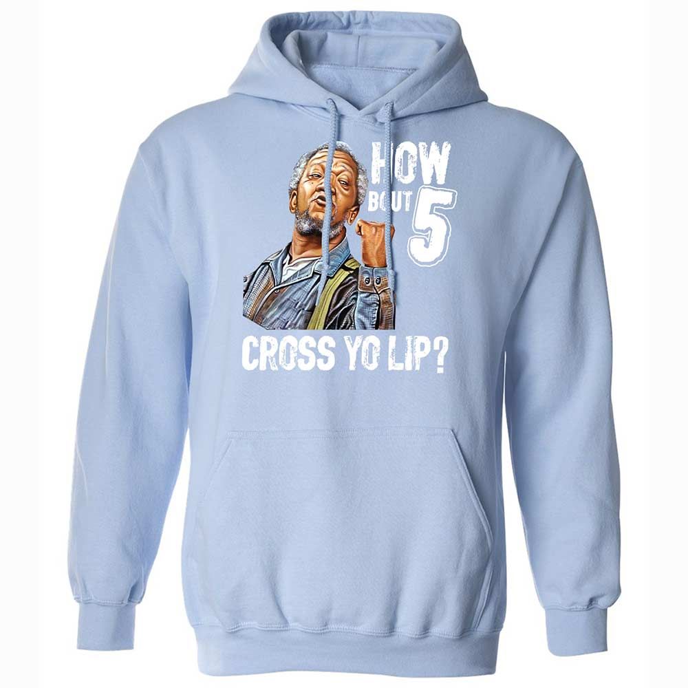 How bout 5 cross yo lip - Light Blue - 17