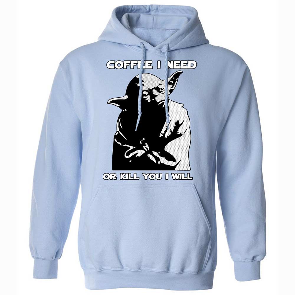 Coffee I Need - Light Blue - 17