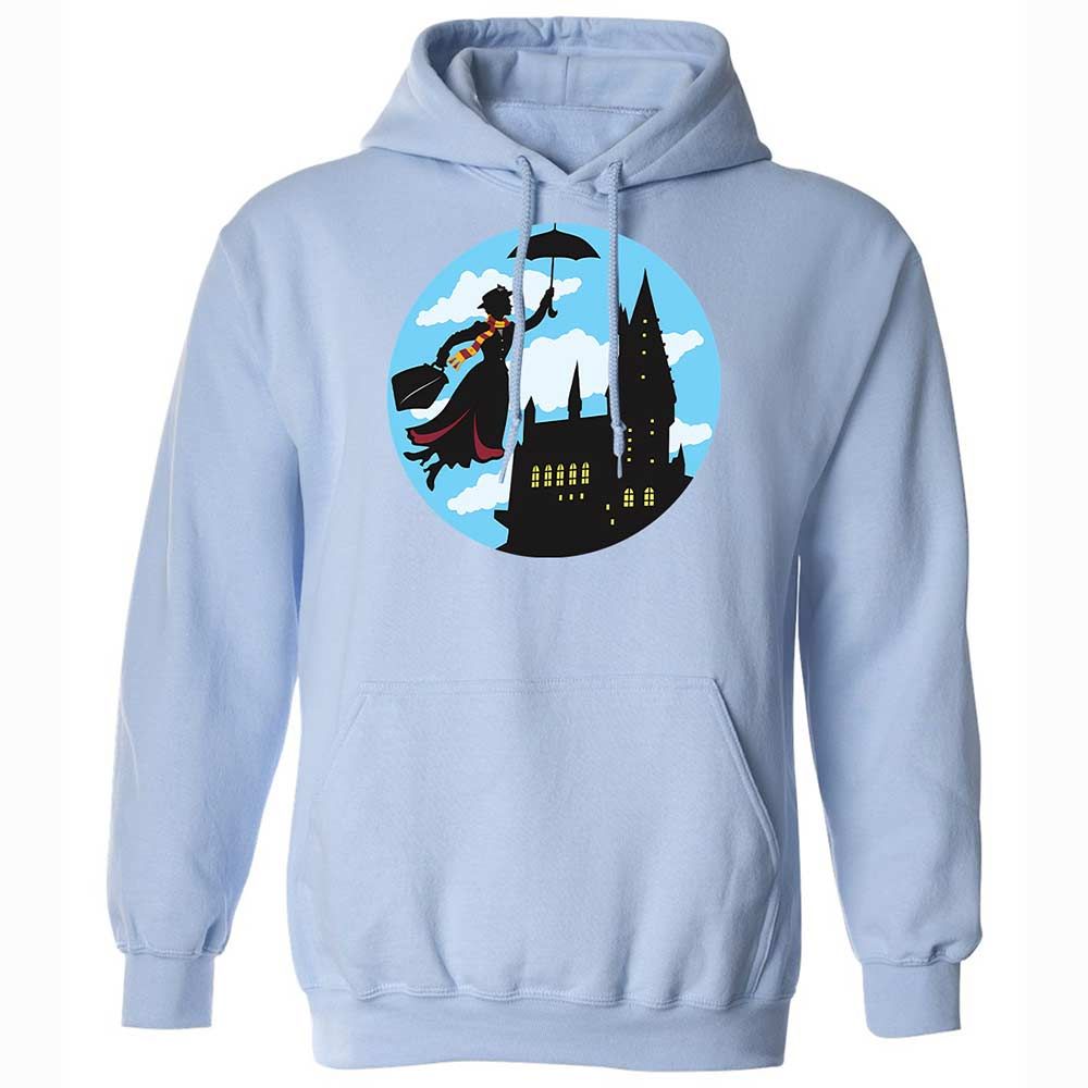 Classic Unisex Hoodie - BWJJP27Z - Light Blue - 17