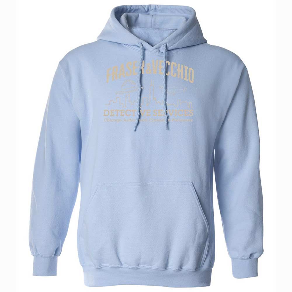 Classic Unisex Hoodie - F4B5P1UB - Light Blue - 17