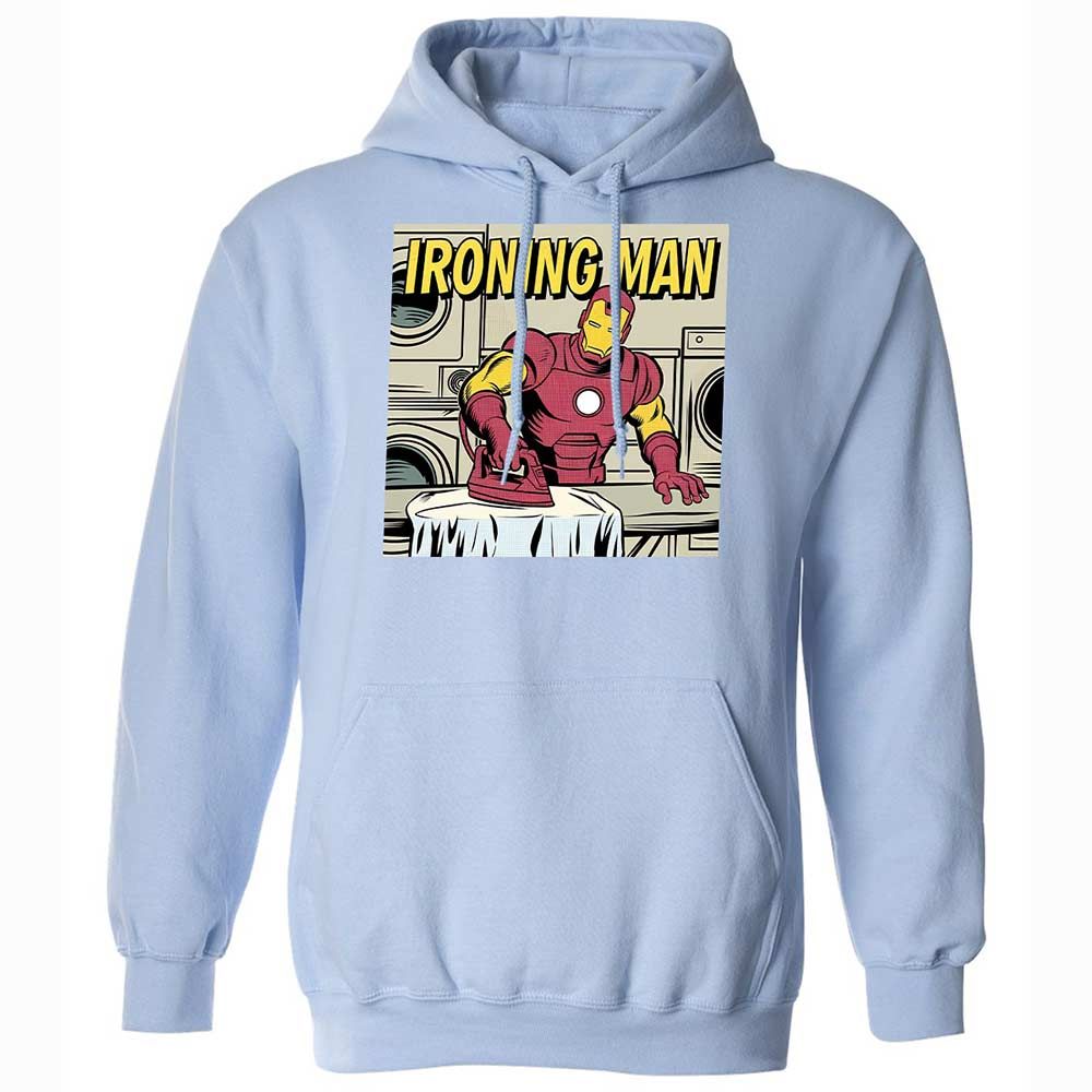Classic Unisex Hoodie - GQM7HR47 - Light Blue - 17