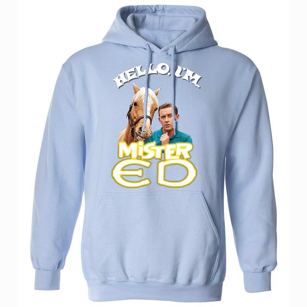 Classic Unisex Hoodie - URY72BLT - Light Blue - 17