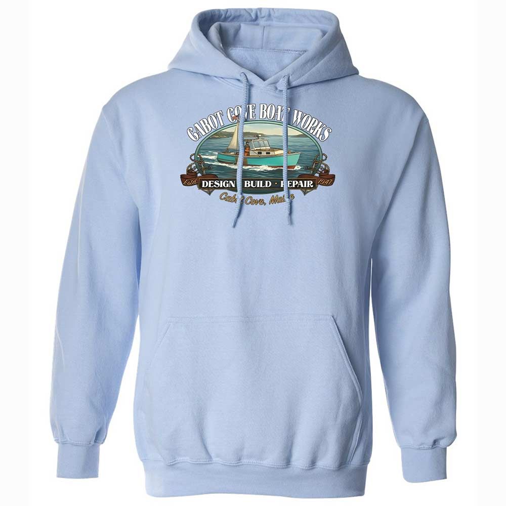 Classic Unisex Hoodie - A1ZMRVYU - Light Blue - 17