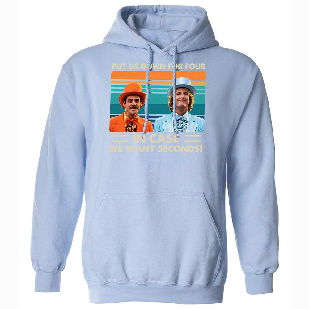 Classic Unisex Hoodie - 7E6AJ2VH - Light Blue - 17