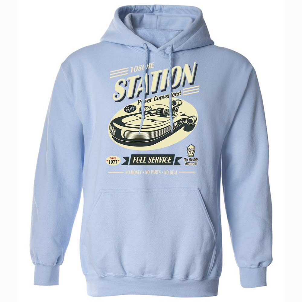 Classic Unisex Hoodie - ZXWQNL61 - Light Blue - 17