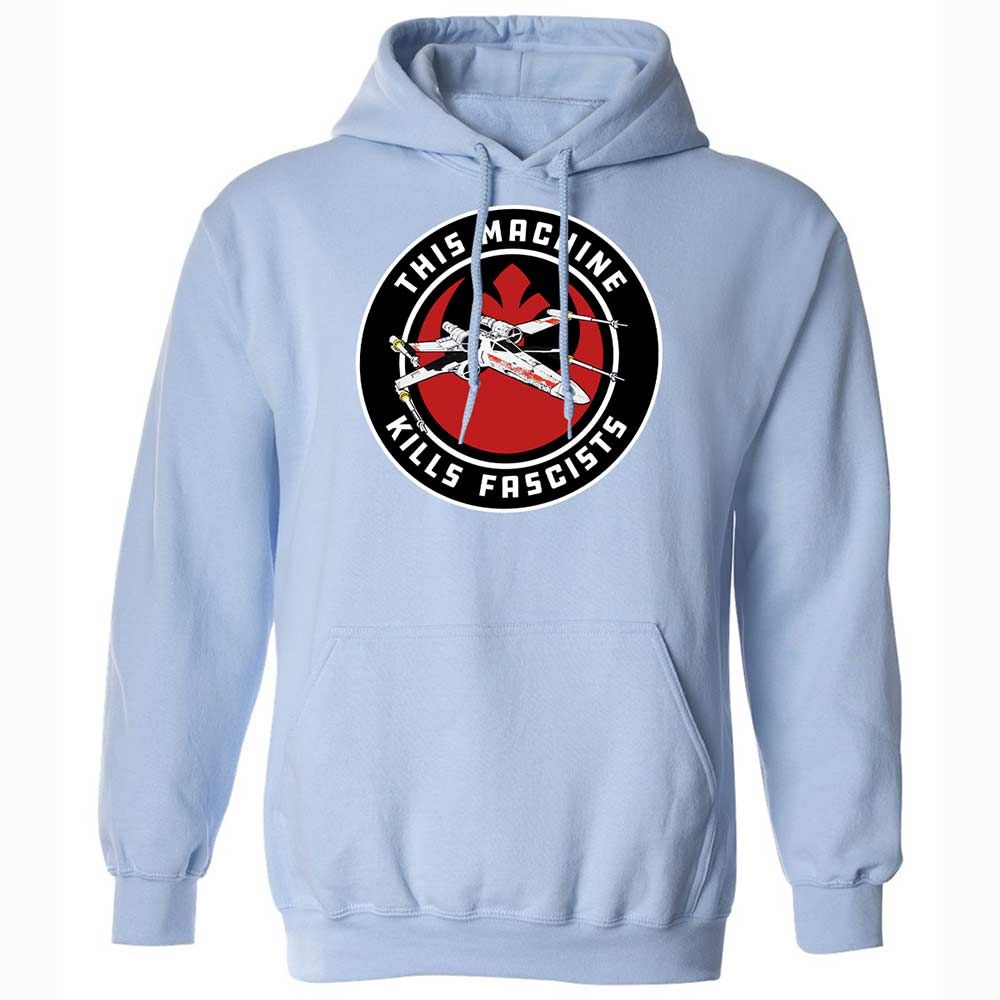 This Machine Kills Fascists - Light Blue - 17