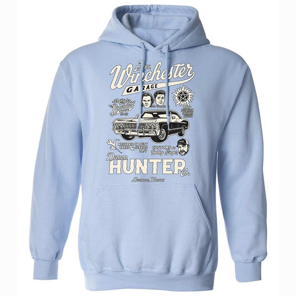 Classic Unisex Hoodie - NXYTW9A8 - Light Blue - 17