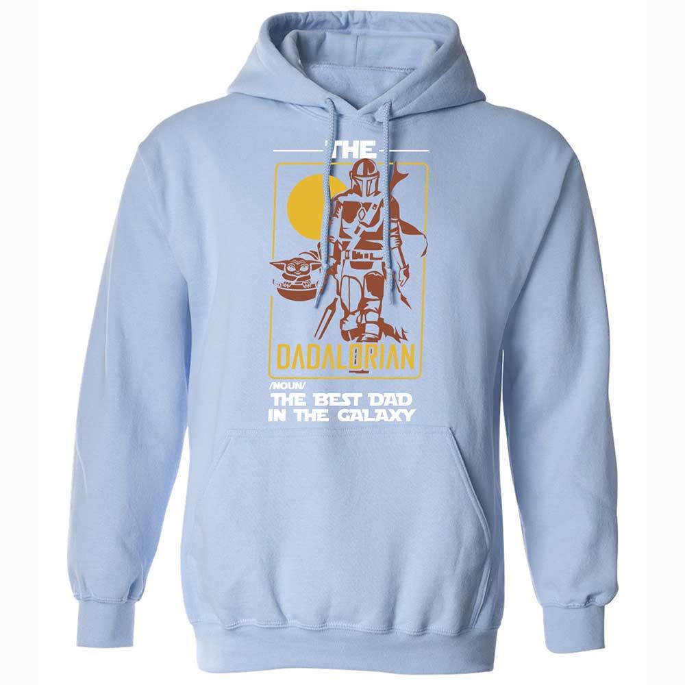 The Dadalorian The Best Dad In The Galaxy - Light Blue - 17