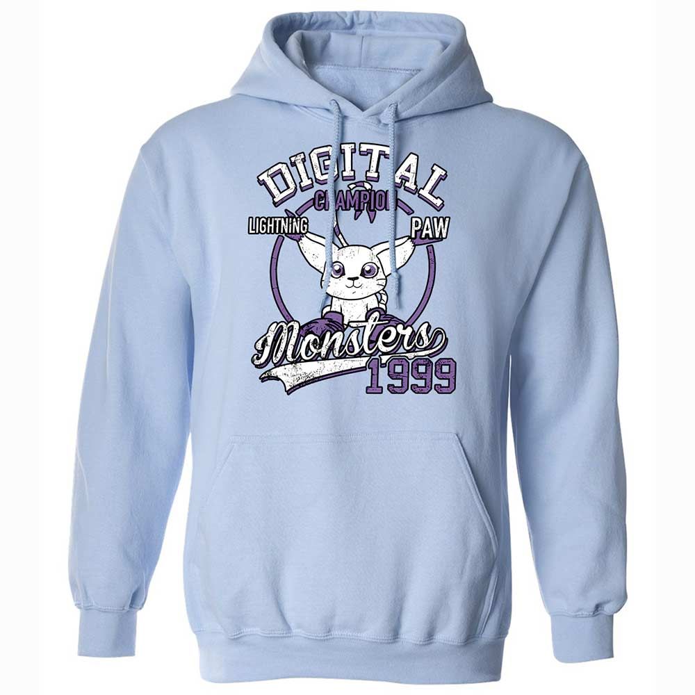Classic Unisex Hoodie - 63PUYZAZ - Light Blue - 17