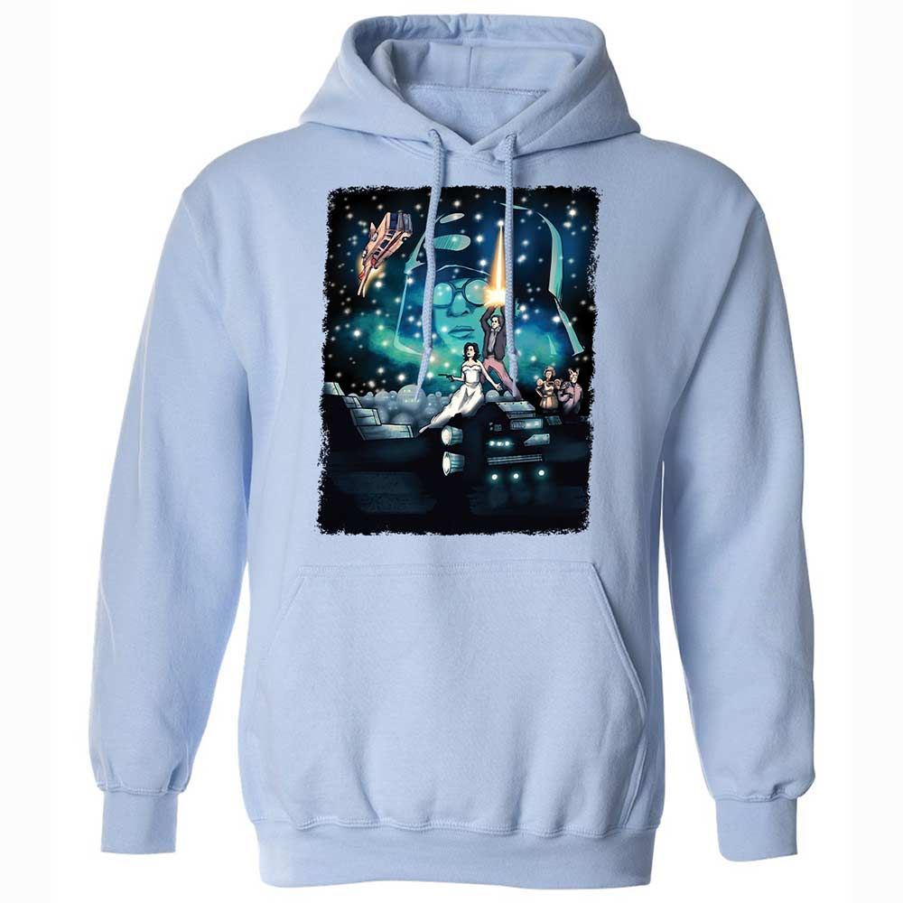 Classic Unisex Hoodie - J15MGK5Y - Light Blue - 17