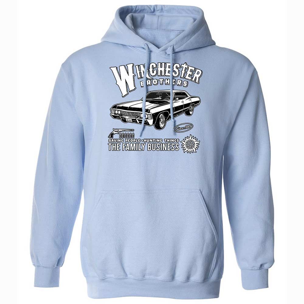 Classic Unisex Hoodie - M2E5AE81 - Light Blue - 17