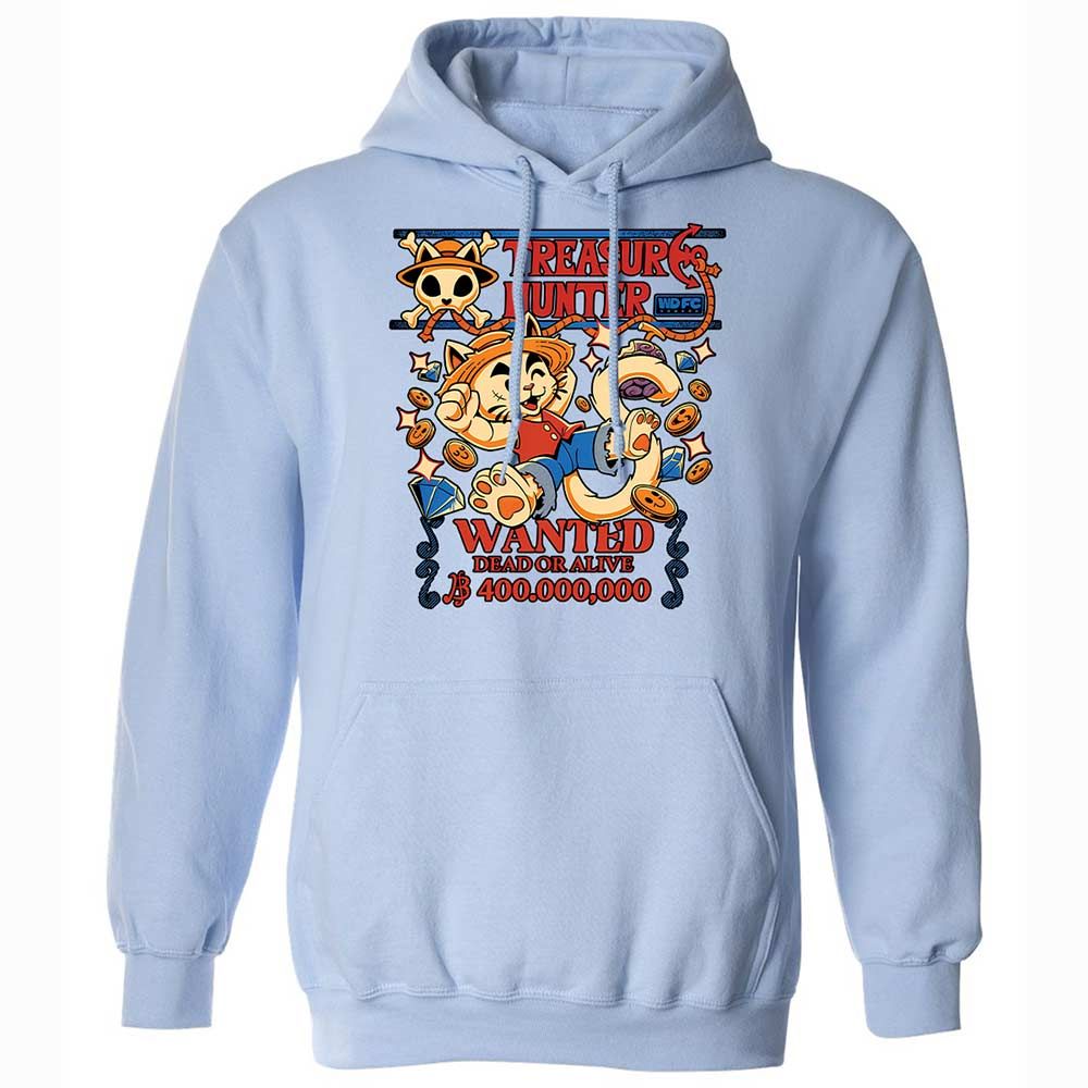 Classic Unisex Hoodie - U3NXK2R9 - Light Blue - 17