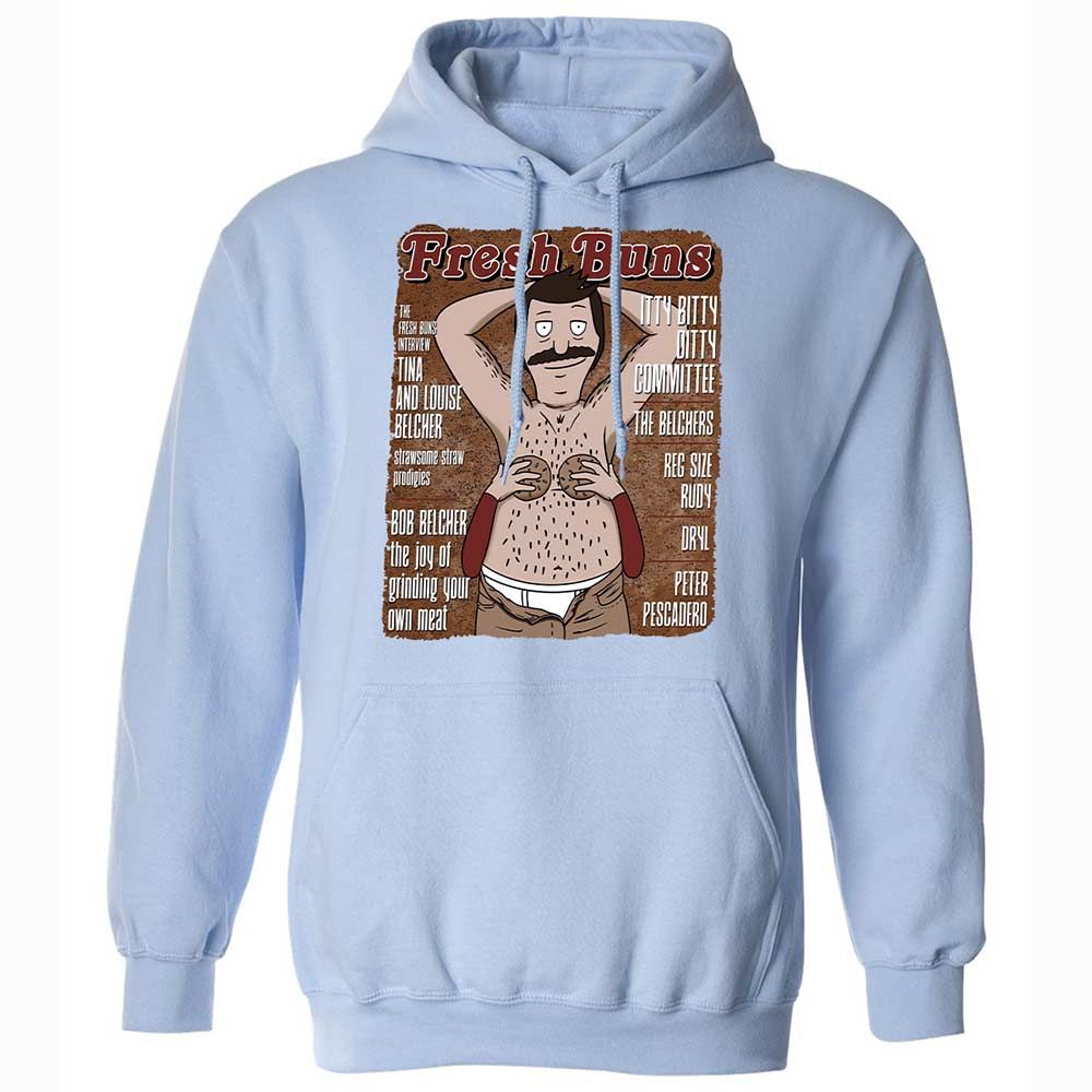 Classic Unisex Hoodie - T443N8KH - Light Blue - 17
