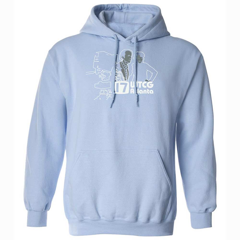 Classic Unisex Hoodie - BDUN343H - Light Blue - 17