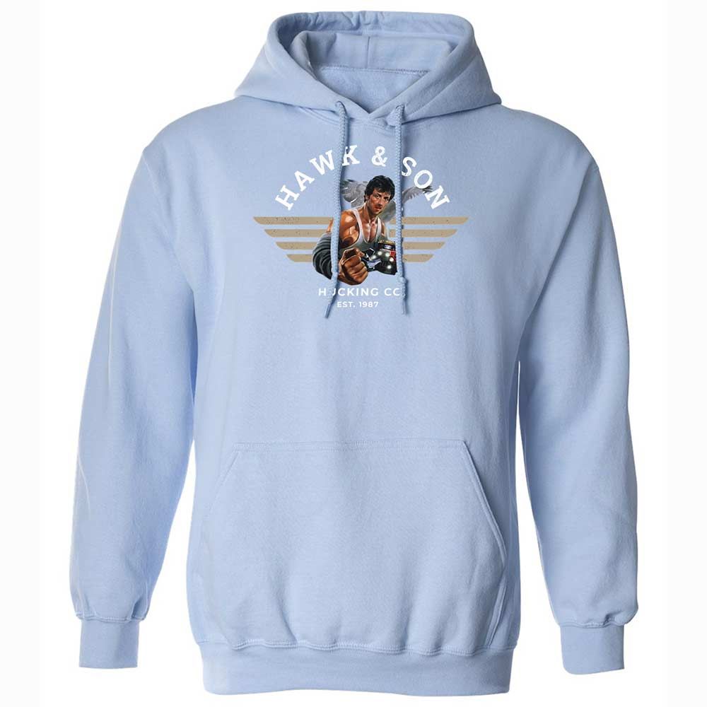 Classic Unisex Hoodie - UVRBA4A5 - Light Blue - 17