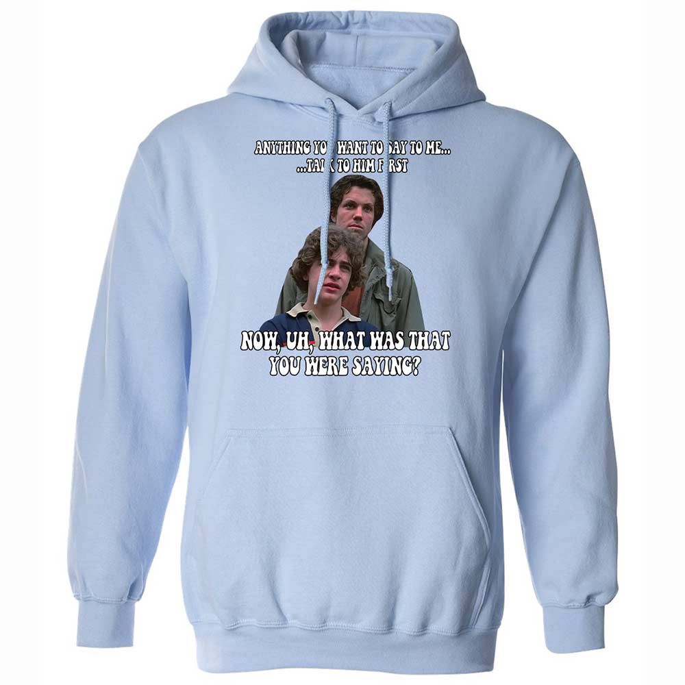 Classic Unisex Hoodie - U9LP8QHT - Light Blue - 17