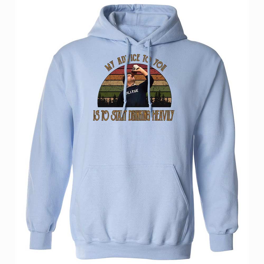 Classic Unisex Hoodie - F36ZB1G6 - Light Blue - 17