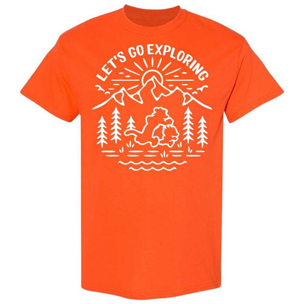 Classic Unisex T-Shirt - 3AAZDJT8 - Orange - 17