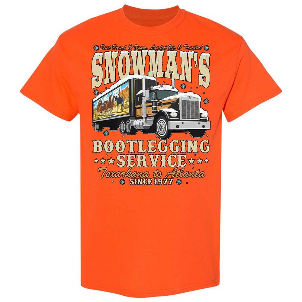 Snowman's Bootlegging Service - Orange - 17