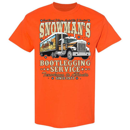 Snowman's Bootlegging Service - Orange - 17