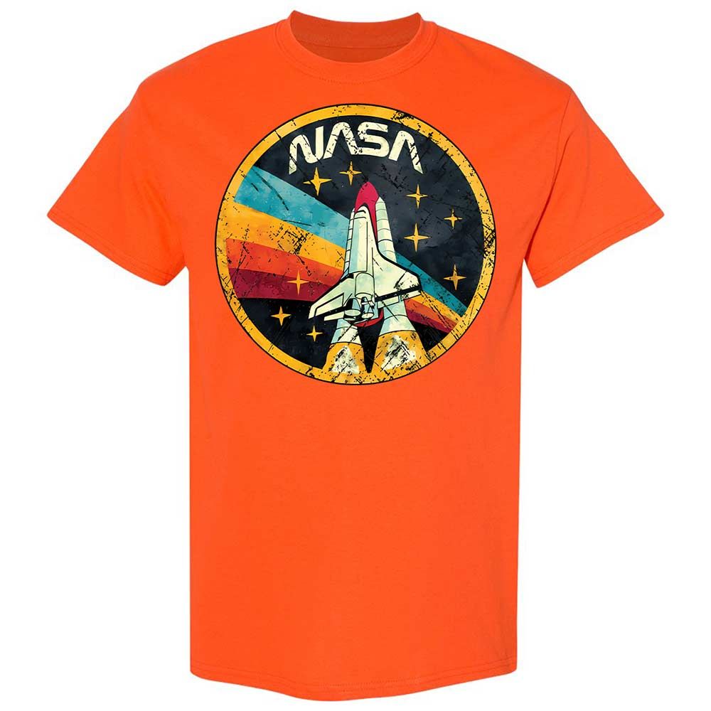 USA Space Agency Vintage Colors - Orange - 17