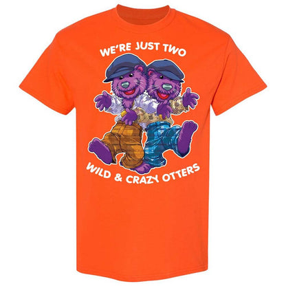 Two wild & crazy otters - Orange - 17