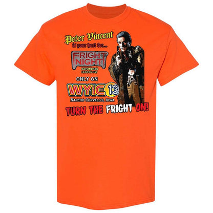 Peter Vincent Fright horror night cult - Orange - 17
