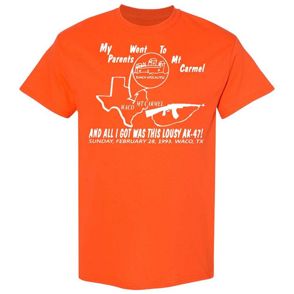 Classic Unisex T-Shirt - 1P2TVSZY - Orange - 17