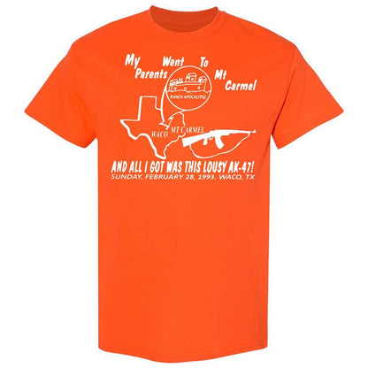 Classic Unisex T-Shirt - 1P2TVSZY - Orange - 17