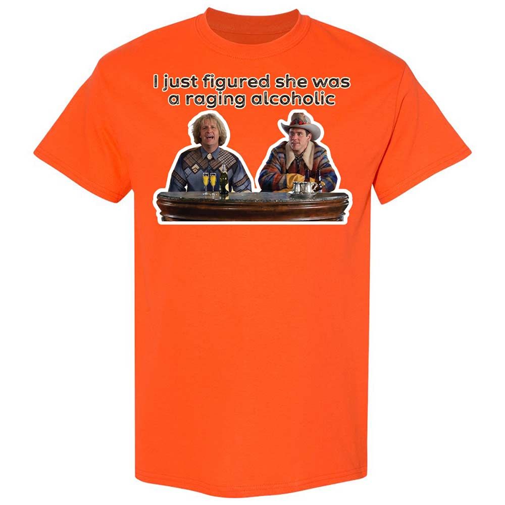 Classic Unisex T-Shirt - QM7CNM9N - Orange - 17