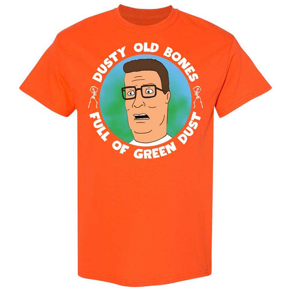 Dusty Old Bones Full of Green - Orange - 17