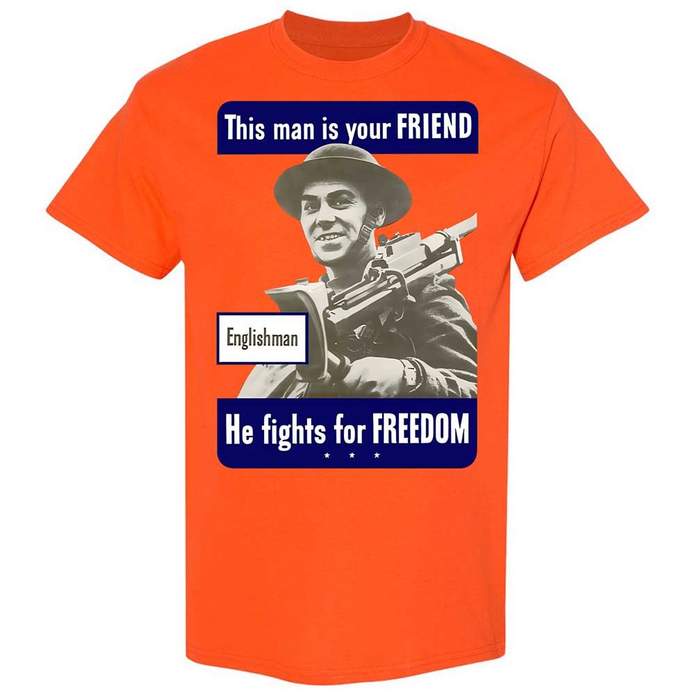 This man is your Friend - Orange - 17