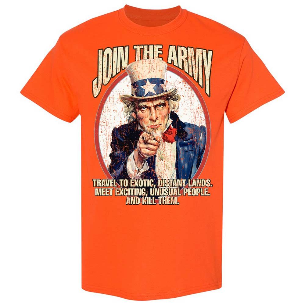 Join The Army - Orange - 17
