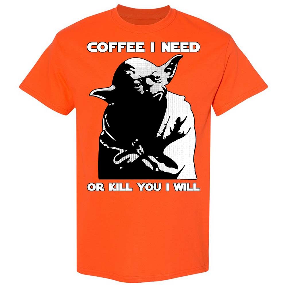 Coffee I Need - Orange - 17