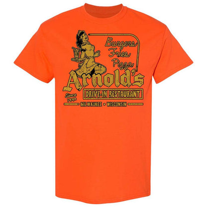Classic Unisex T-Shirt - 4AASSVNB - Orange - 17