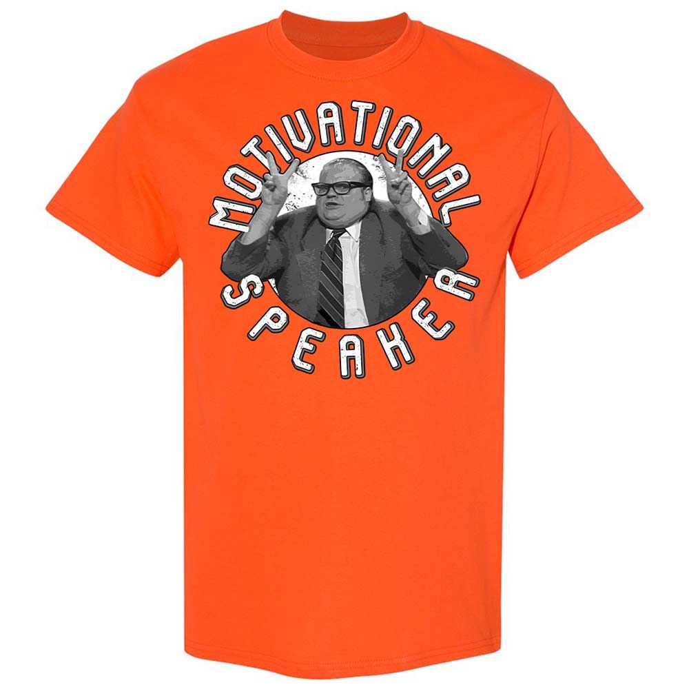 Motivational Speaker - Orange - 17