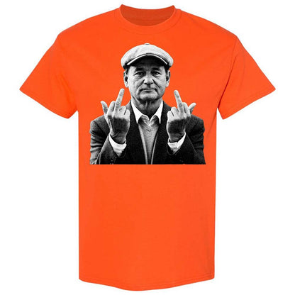 Bill Murray Middle Finger - Orange - 17