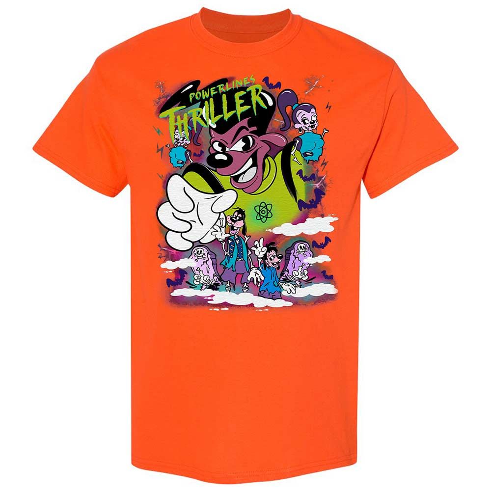 Vintage Pop Cartoon Horror Mashup - Orange - 17