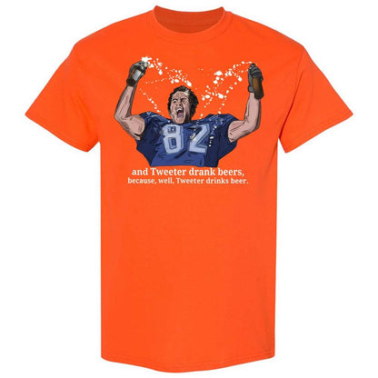 Classic Unisex T-Shirt - C4TKKZWG - Orange - 17